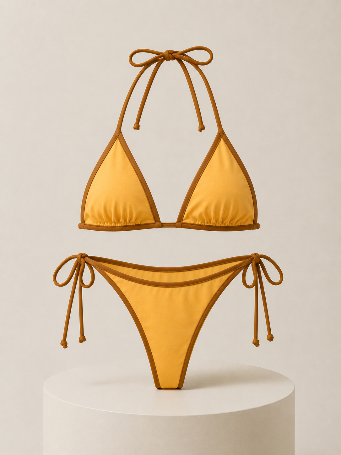 Golden Hour Triangle Bikini